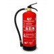 Extintor de polvo ABC de 6 kg ALTA EFICACIA 34A 233B (Homologado para tensiones electricas de hasta 50.000V).